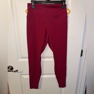 Lululemon Athletica Berry Red Activewear